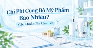 Chi Phí Công Bố Mỹ Phẩm