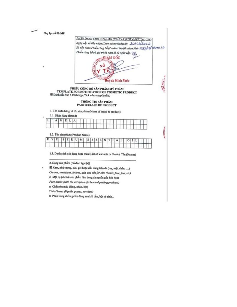 Dịch Vụ Công Bố Mỹ Phẩm Trọn Gói, Uy Tín Và Đúng Quy Định 4 Ngoài việc có đủ giấy tờ, doanh nghiệp cũng cần kiểm tra kỹ thông tin giữa các tài liệu