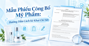 Mẫu Phiếu Công Bố Mỹ Phẩm